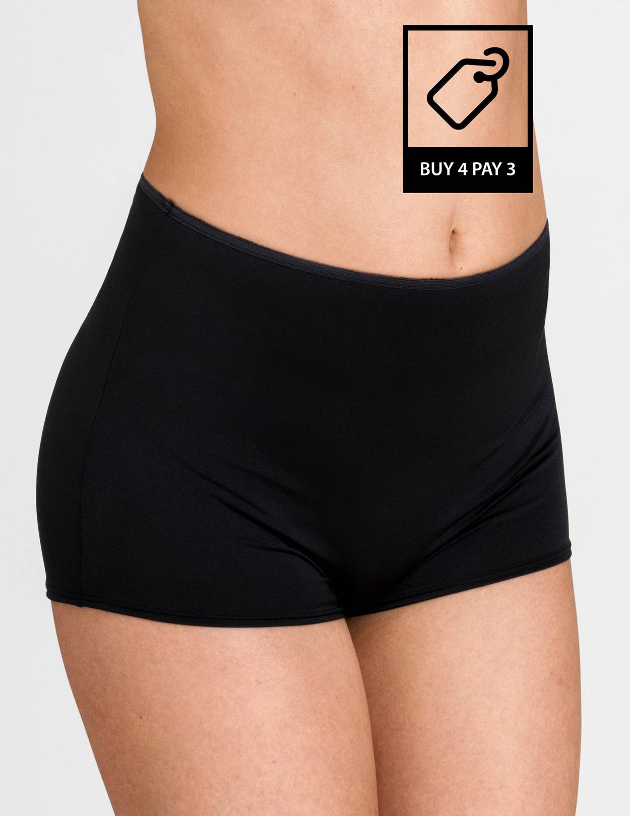 Basic Cotton culotte boxer
