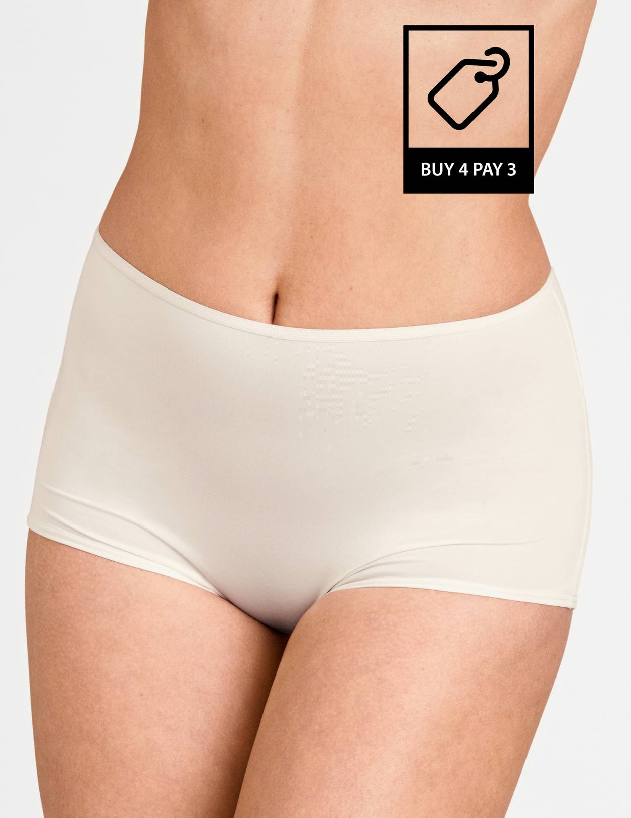 Basic Cotton culotte boxer