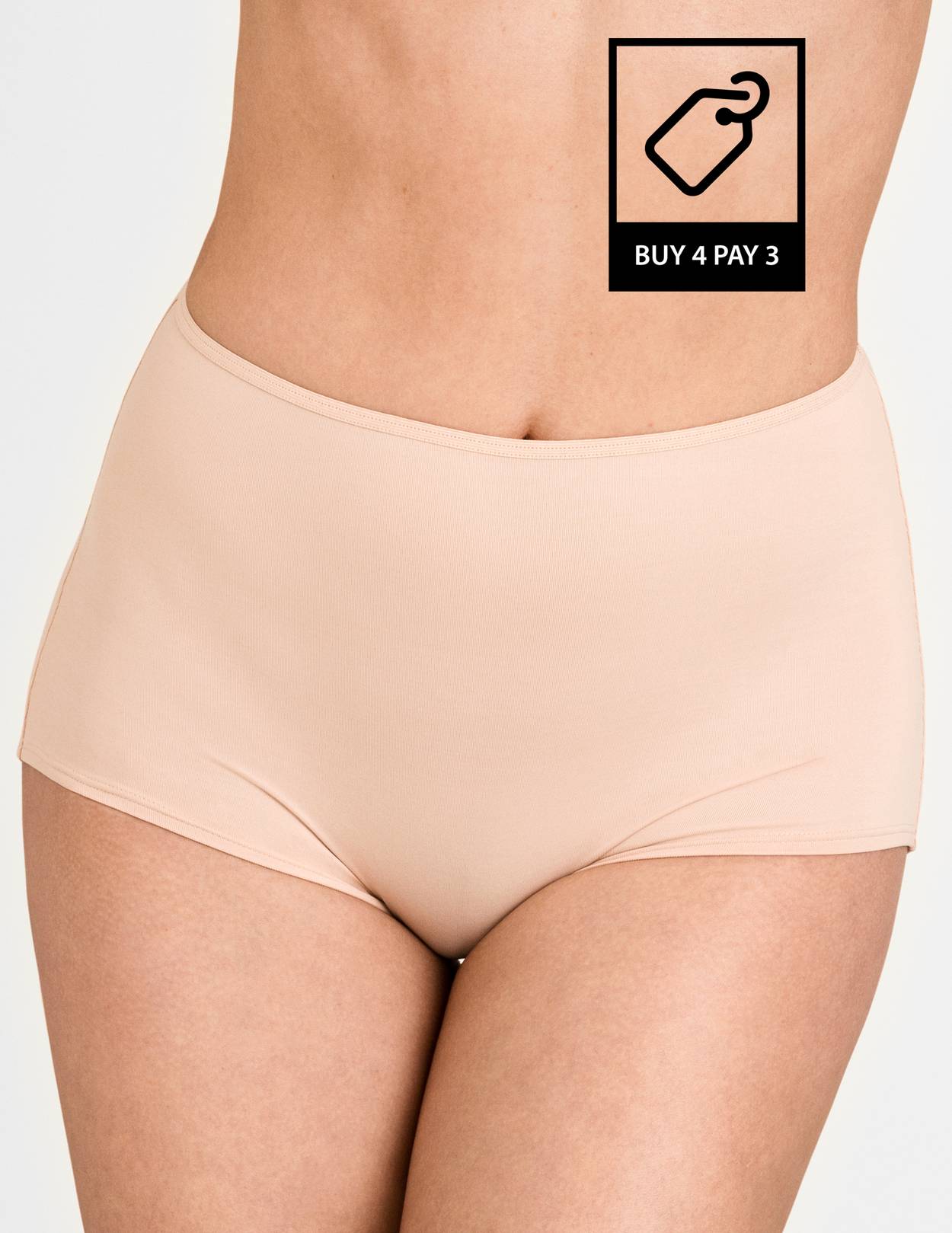Basic Cotton culotte boxer