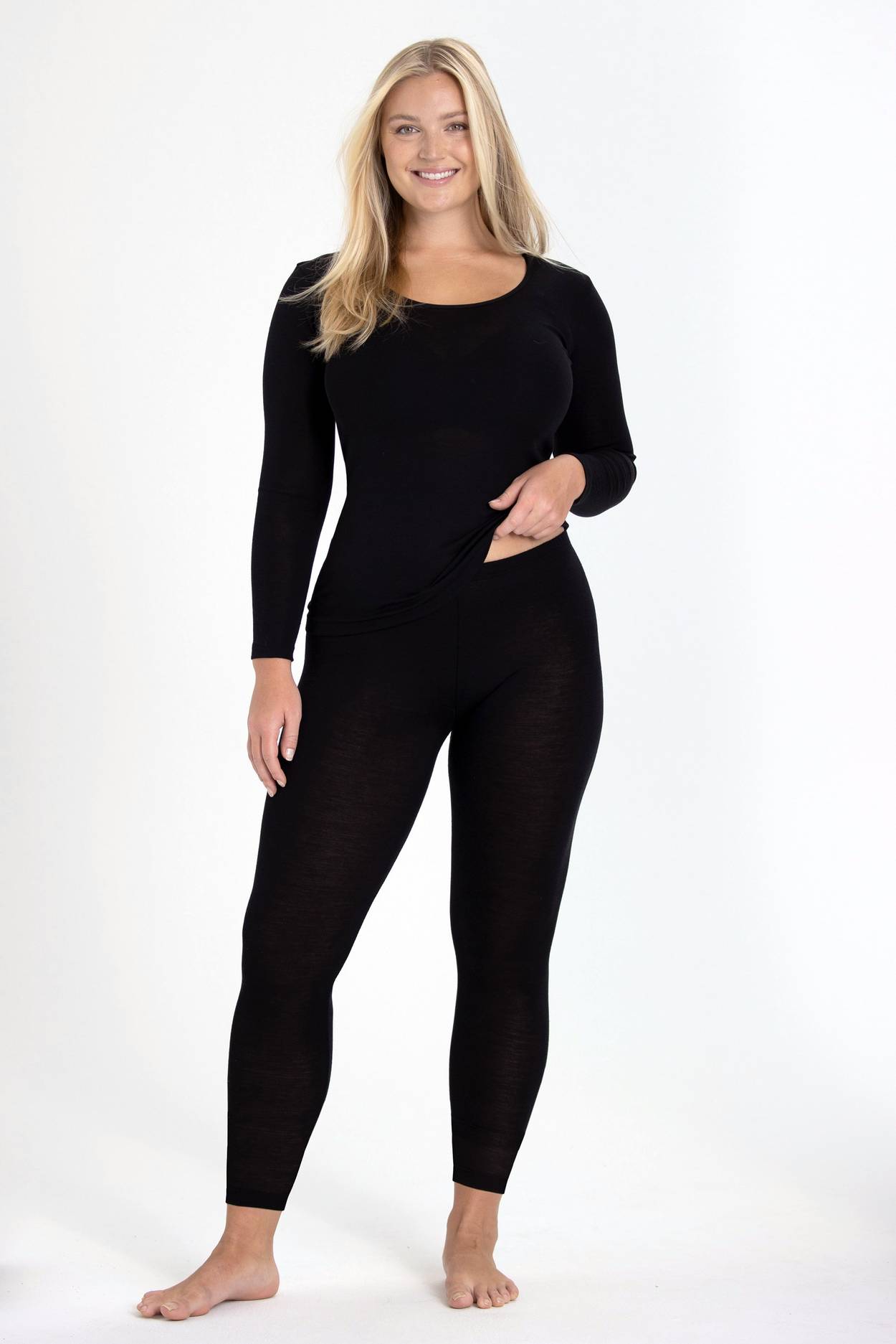 Leggings Warm & Cozy en laine mérinos