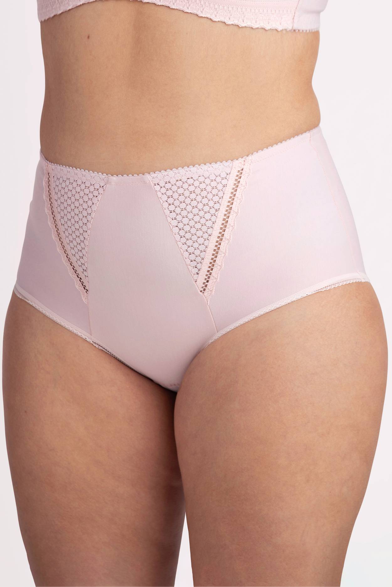 Cotton Dots Lace panty girdle
