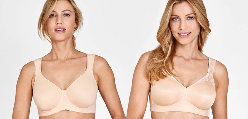 What is the difference between a t-shirt bra, a moulded cup and a contour bra?